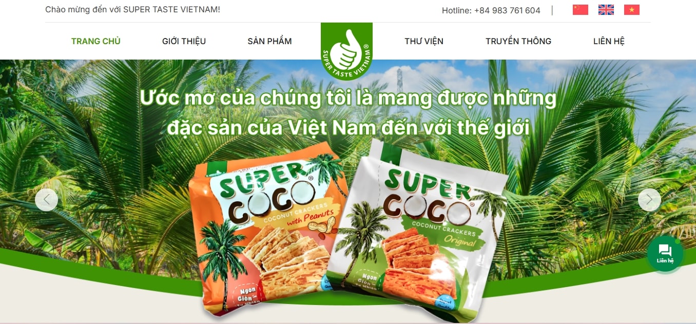 Địa chỉ mua đặc sản Bến Tre uy tín như Super Taste Vietnam